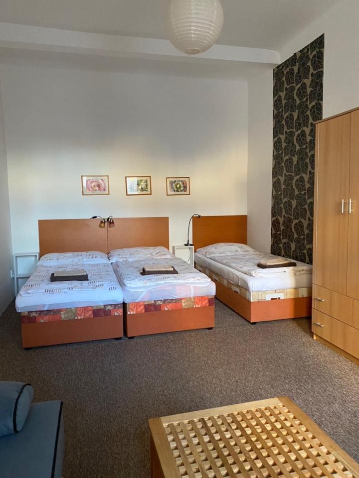 Penzion V Centru - Apartmány Smetanka Ceske Budejovice Bagian luar foto